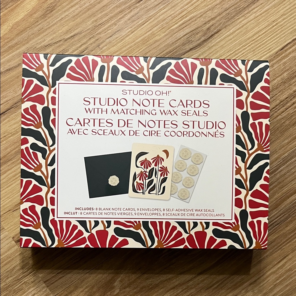 Studio Oh! Keep Blossoming Note Cards with Seals